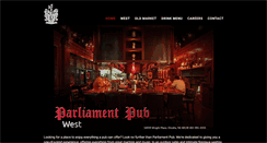 Desktop Screenshot of parliamentpubomaha.com